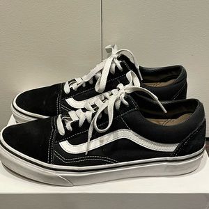 Old Skool Suede Sneakers from Vans (black/white)